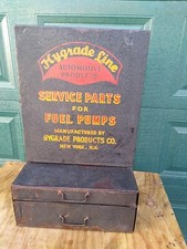 VINTAGE ANTIQUE 1930s HYGRADE FUEL PUMP PARTS...