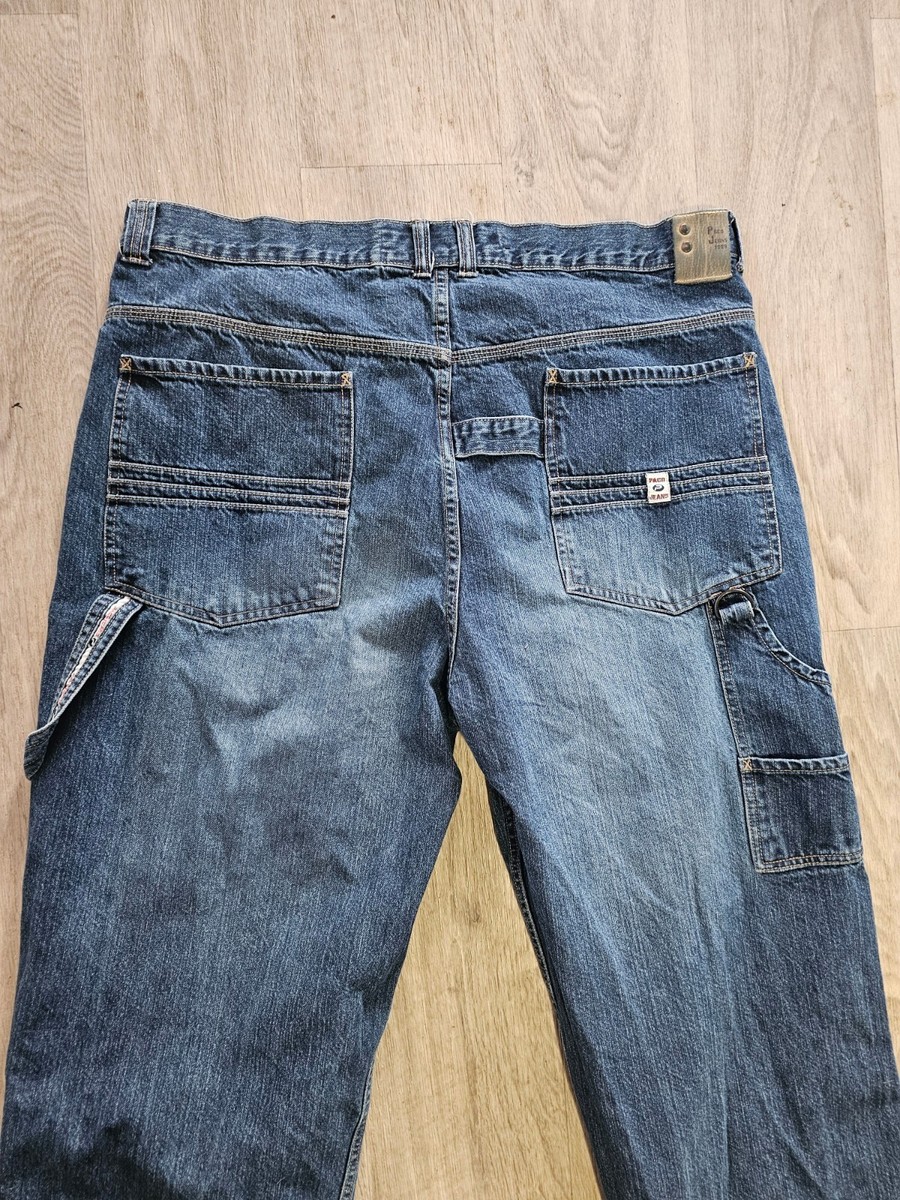 Vintage 90's Men's Paco Utility Fit Baggy Cargo Jeans 40 - 40x33