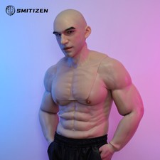 SMITIZEN Disguise Human Skin Mask Silicone Super Man Lifelike Adult Real Mask