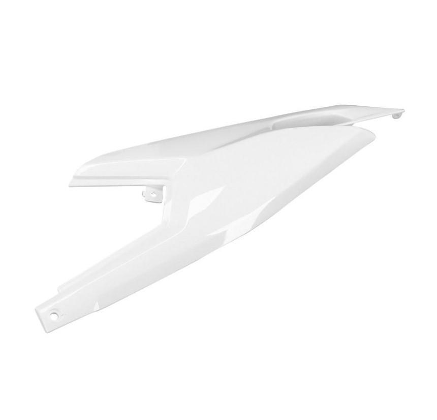 Carénage arrière gauche blanc premium pour moto Derbi Senda X-treme 50cc