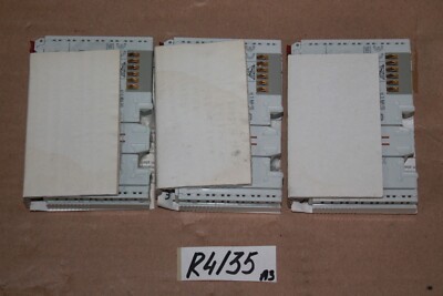 3 x Wago  2-Kanal-Relaisausgang Typ 750-512-unbenutzt/unused