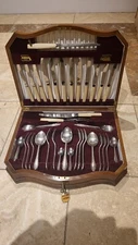 Viners Grand Vintage  Cutlery Set King Charles Appointment To Late King George