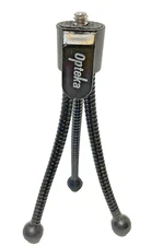 Opteka Flex Leg Mini Spider Tabletop Tripod for Camera 4.5 inches Black