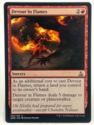 Devour in Flames - Oath of the Gatewatch #106/184 Uncommon