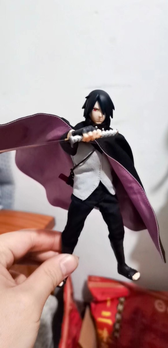 Mô Hình Chính Hãng SHF SHFiguarts Bandai Sasuke Kid Uchiha Naruto - Foto 4