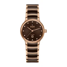 Rado Centrix SWISS Automatic Diamond Ceramic Two Tone Ladies Watch R30019732
