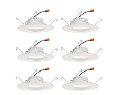 Contractor Select RetroBasics 5/6 in. Selectable CCT Integrated LED /6PC PACK