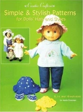 Simple & Stylish Patterns for Dolls' Hats and Shoes (Creative Crafters) Freeman