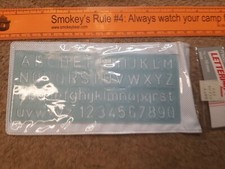 MEAD Lettering Guide 1/2 In