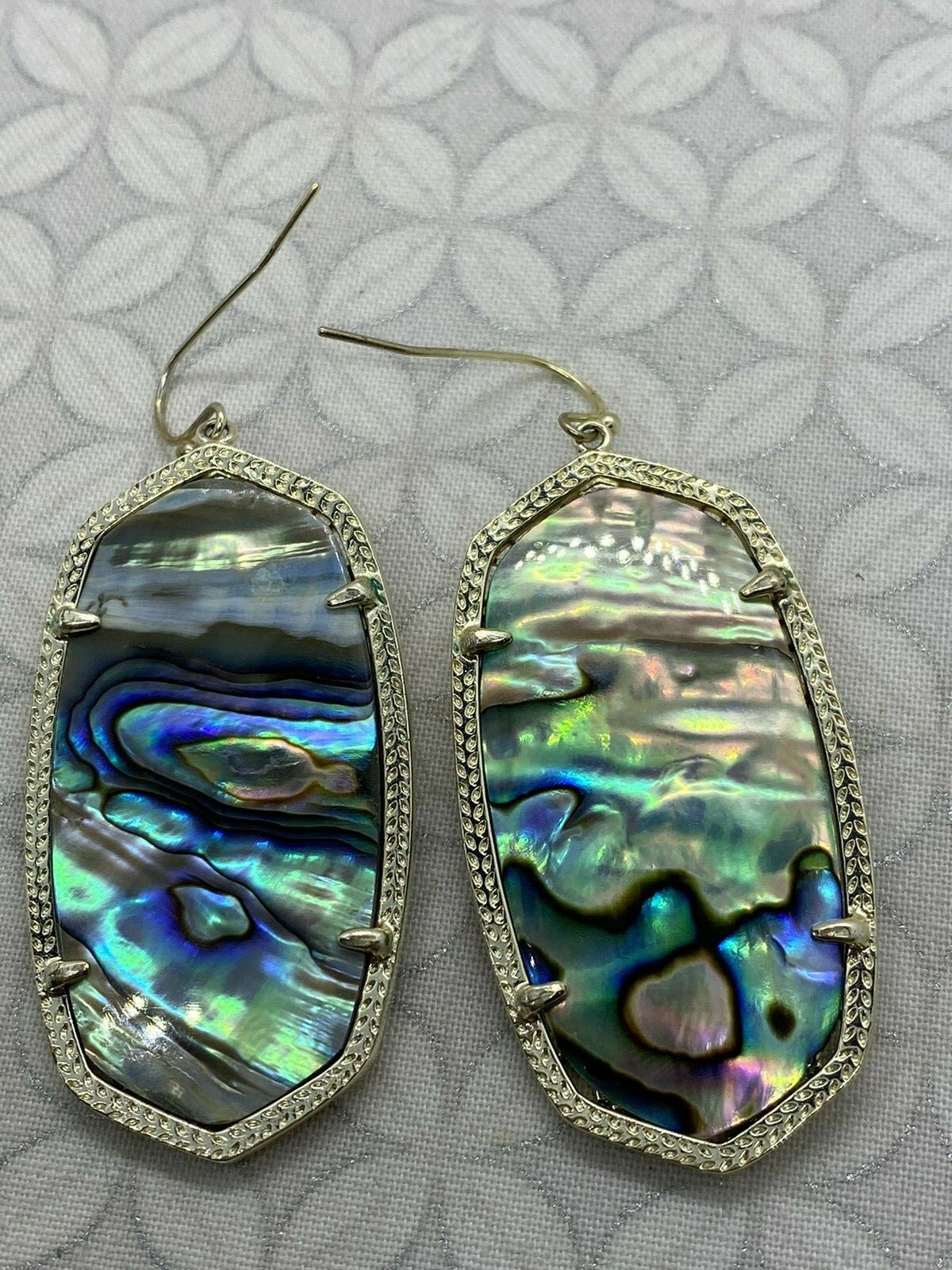 Kendra Scott Deva Statement Earrings Iridescent D… - image 8