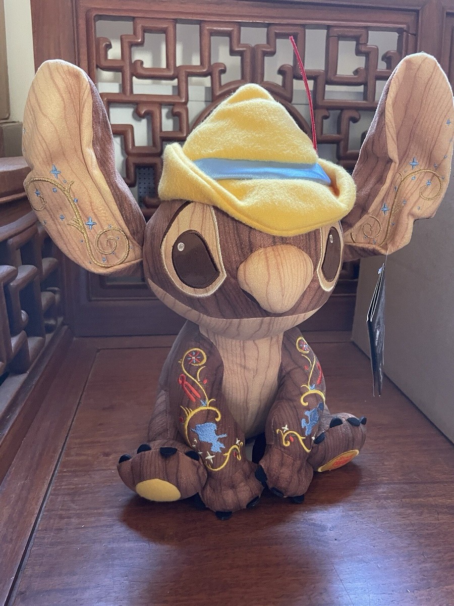Stitch Crashes Disney Plush Pinocchio 5/12 | Mercari Stitch Pinocchio limited edition collection display picture 1