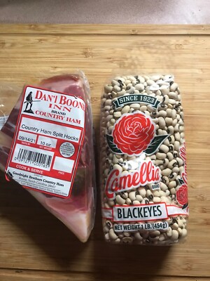 Dan'l Boone Country Ham Hock and Blackeyed pea Kit, Soul Food , Country Food