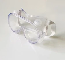 One Splash Safety Goggles /Polycarbonate LENS Clear Tint Anti-fog Anti-Scratch