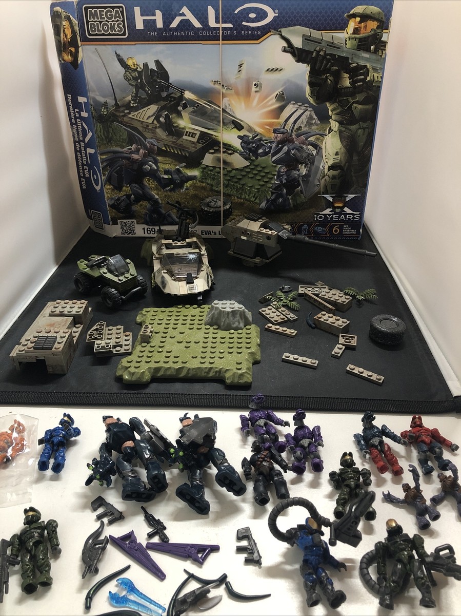 Mega Bloks Halo EVA'S Last Stand #96937 2011 Incomplete
