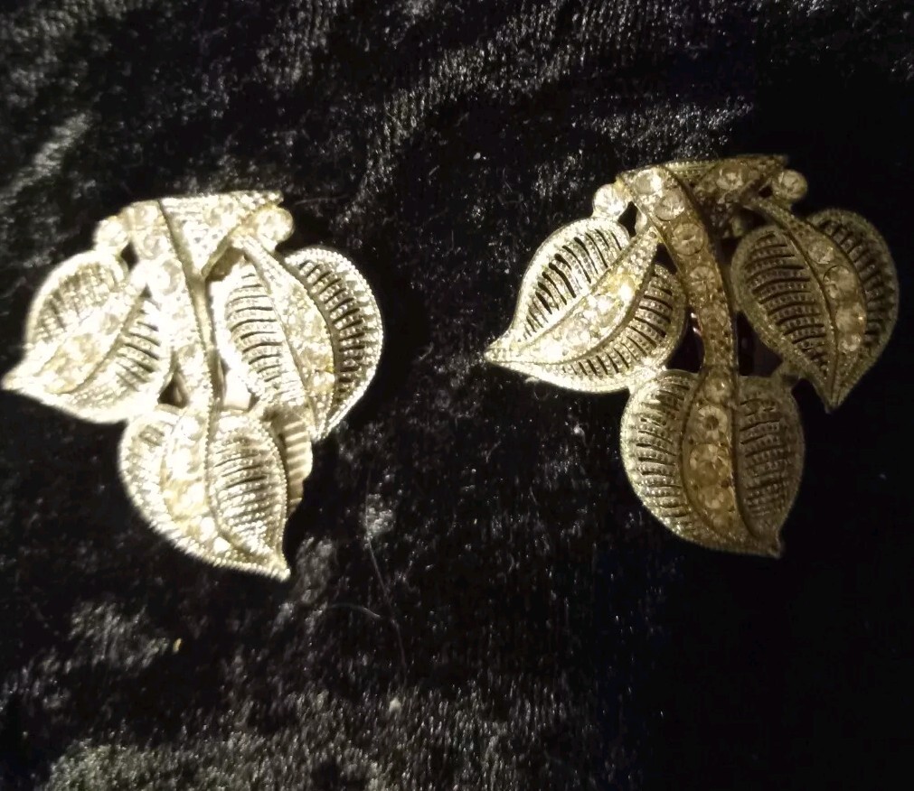Set Of Matching Dress Clips