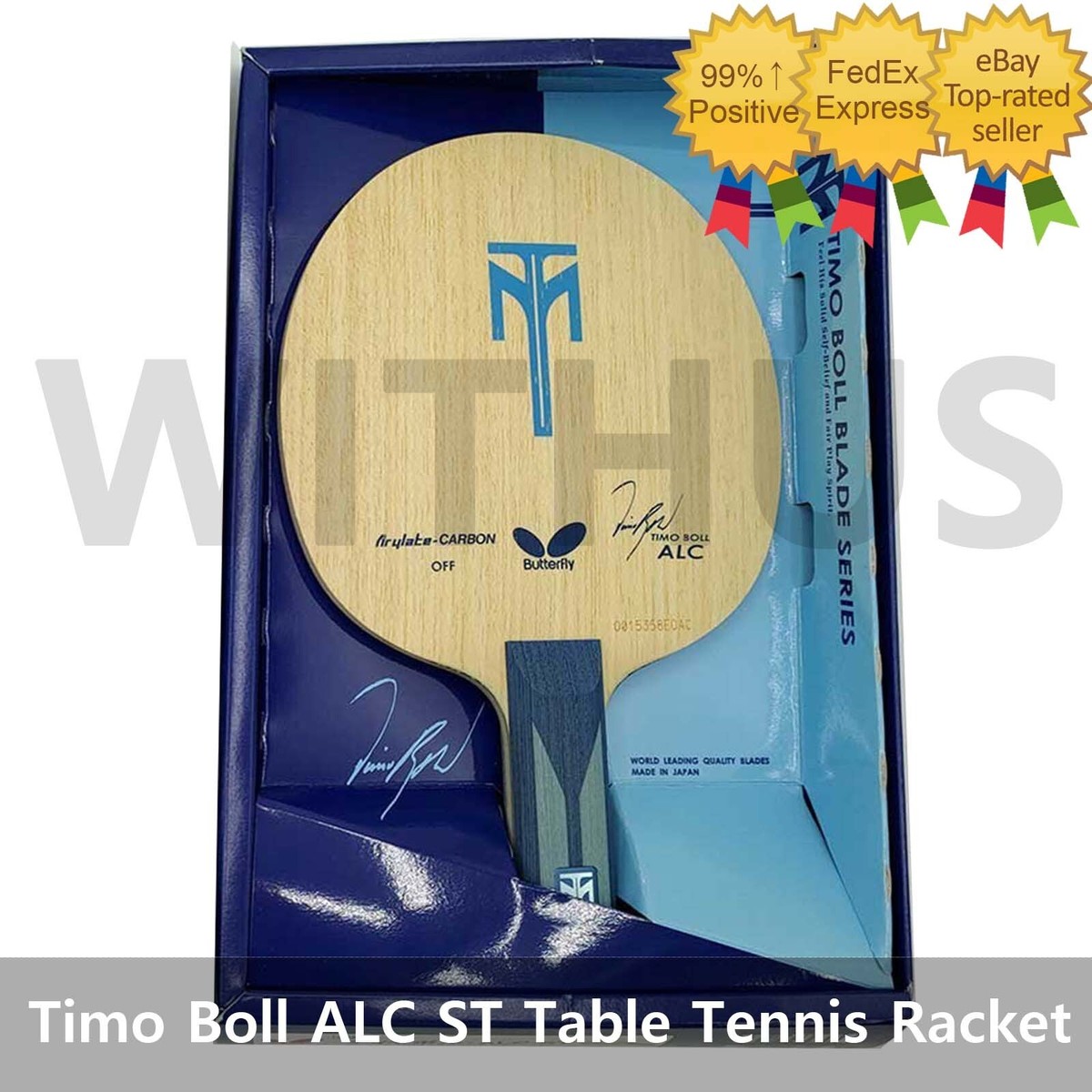 バタフライ ティモボル・ALC ST 35864 Butterfly Timo Boll ALC-ST 35864 Blade Table Tennis, Ping Pong