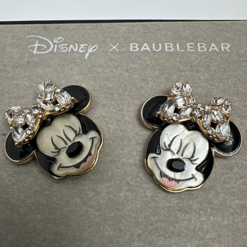 Disney x Baublebar Minnie Mouse Kristall Schleife Ohrring 2 Stück - Bild 9 von 15