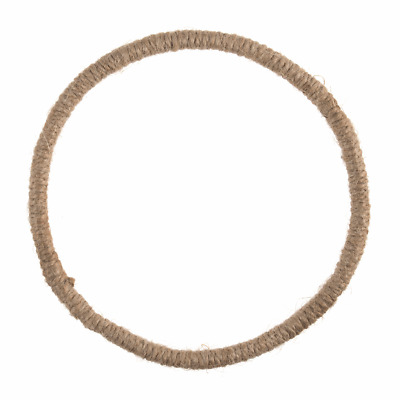 Jute Wrapped Wire x 14cm/5.5in Christmas Florist Craft Form Groves Mini Wreath Base Jute Wrapped Wire x 14cm/5.5in Christmas Florist Craft Form Groves Mini Wreath Base