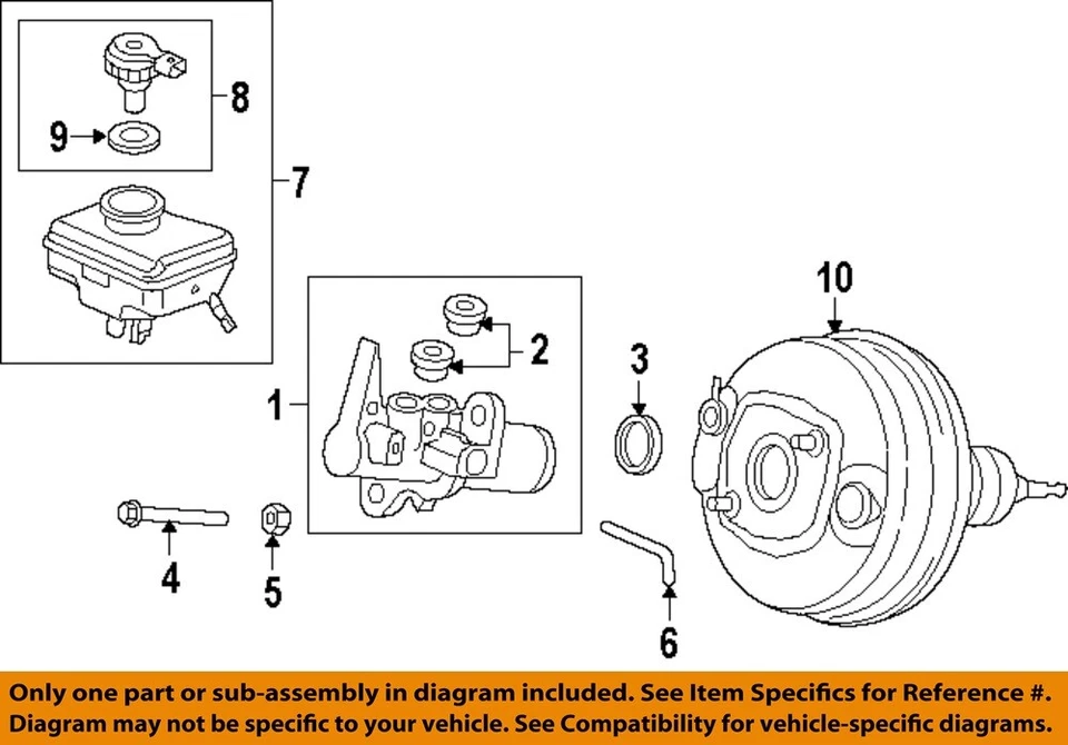 Cilindro maestro de freno usado se adapta a: Audi A4 2011 sin híbrido grado A Foto 3 de 4