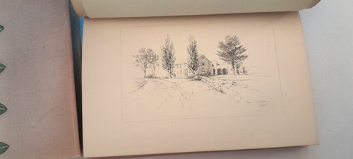 1897 Walden w/dj Henry David Thoreau Two Volumes Illustrated Sarah Whitman - Picture 13 of 24