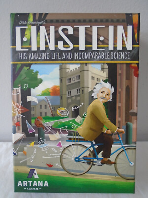 Einstein Board Game [ Artana 2017 ] [ 100% COMPLETE EXCELLENT CONDITION ]
