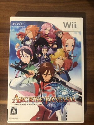 Arc Rise Fantasia, Nintendo Wii, Japan Version, cib