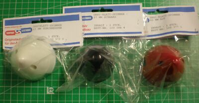 3Blatt Kunststoff Spinner 69mm Schwarz