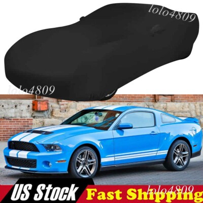 GOODFITMENT Custom Stretch Satin Car Cover For Ford Mustang Shelby GT500 – Indoor Dust Protection