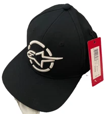 Alpinestars Black Flexfit SM/MED Tactical Cap New with Tags Hat Baseball Hat