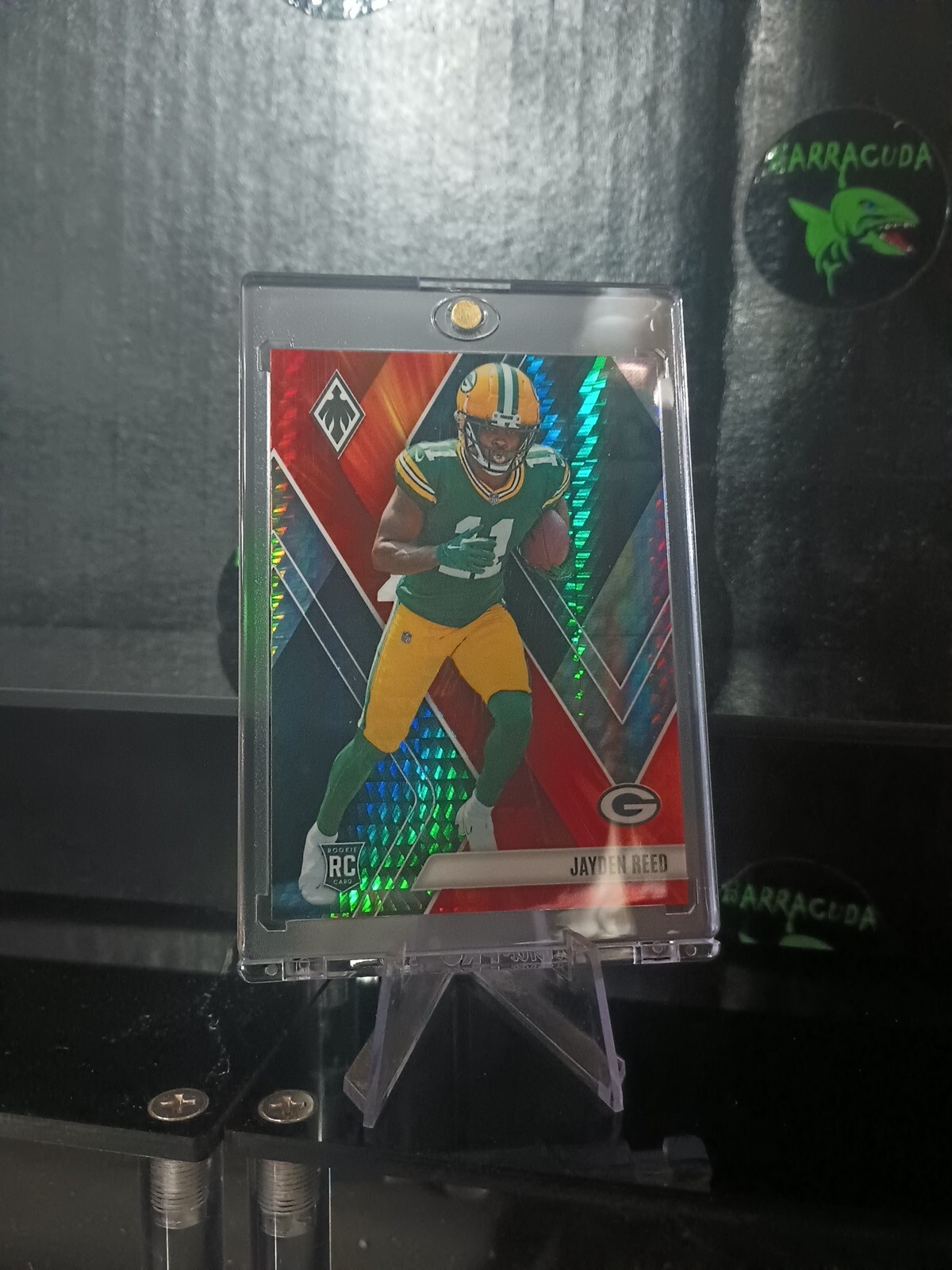 2023 Panini Phoenix -Fire Burst /340 Rookies #111 Jayden Reed (RC) Nice Card