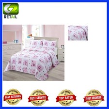 Enchanting Twin Princess Themed Bedding Set w/ Quilt Pillow Sham - Kids Zone