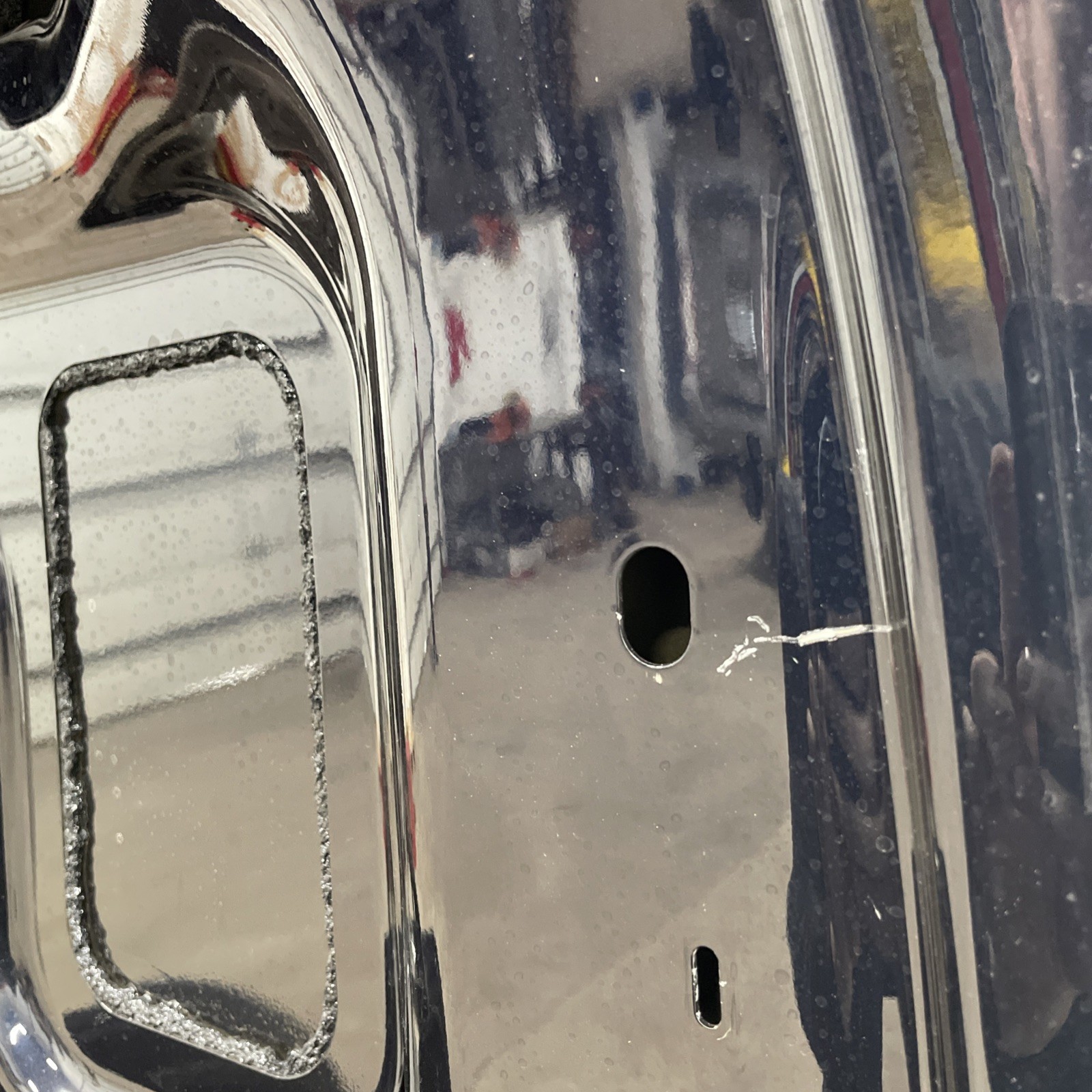 2009 BENTLEY CONTINENTAL Flying Spur Blue TRUNK DECK LID SHELL 3W5827159