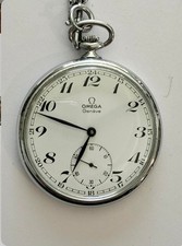OMEGA POCKET WATCH Cal 960. Ref 121 1740. Manual 48MM