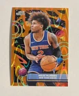 2025 Topps Cosmic Chrome Basketball Orange Galactic Refractor Miles McBride #196