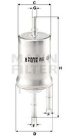 Mann-Filter WK69 Kraftstofffilter FüR Audi KTM Seat Skoda VW