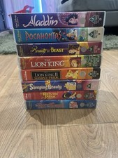 Disney Classics VHS Video Bundle – Vintage Original Boxed Tapes