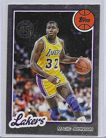 2025-26 Topps #80BK-3 Magic Johnson 1980-81 Topps Basketball