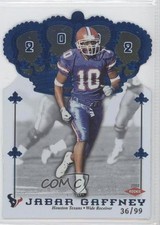 2002 Pacific Crown Royale Blue 36/99 Jabar Gaffney #178 0i0