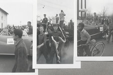 1949 Hamilton Ohio Parade – High School Basketball State Champs Homecoming Photo