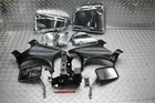2004 HONDA SHADOW SPIRIT 1100 VT1100C LEFT RIGHT SIDE COVER SET 83550-MAA-B00
