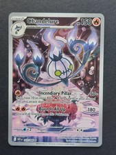 Pokemon - Chandelure 103/086 - White Flare - Illustration Rare on eBay