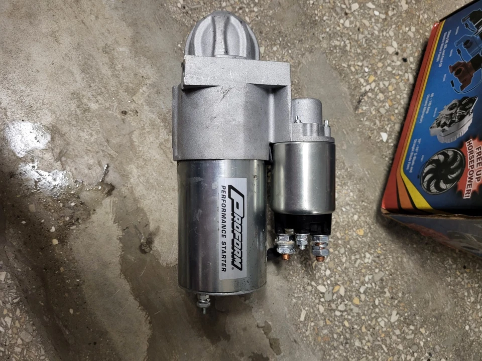 PROFORM 66268 High-Torque Starter; Gear Reduction Type; Stagger Bolt; Fits Chevy - Image 2 of 4