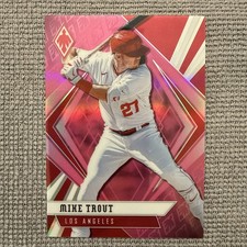 2021 Panini Chronicles Phoenix Mike Trout #19 Pink 25/50