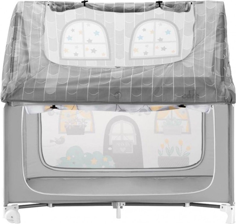 Lettino Culla Neonato Portatile Grigio - Daily Dolci Sogni foto 4