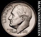 1961 Silver Roosevelt Dime-Choice Gem Brilliant Unc Lustrous No Reserve #i3915