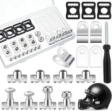 Dunzy Football Helmet Repair Kit Hardware Conventional 