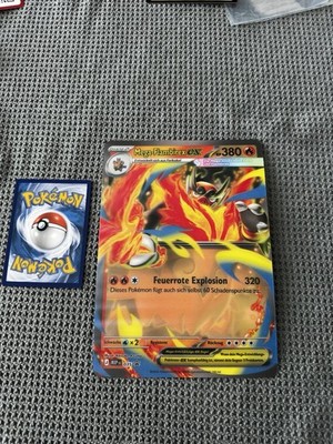 Pokemon Mega-Flambirex ex MEP 035 Promo XXL  3D - Erhabene Helden - deutsch -