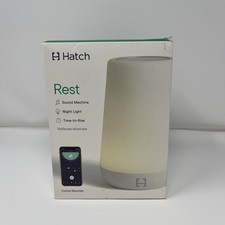 Hatch Baby Sound Machine and Time To Rise Rest Night Light NEW