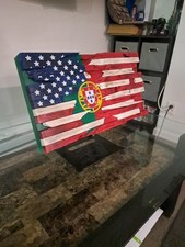 Custom Wood Flag