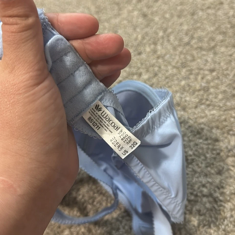 Sujetador con aros Wacoal Soft Embrace 851211 azul 32G Foto 3 de 3